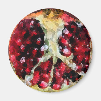 Acuarela granada - imán