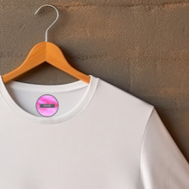 acuarela gris rosa abstracta con el nombre Etiquet