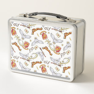 Acuarela GRYFFINDOR™ Patrón de Hedwig