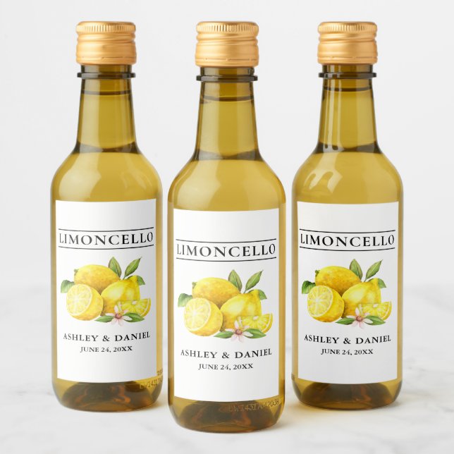 Acuarela Lemons Limoncello Mini Botellas (Botellas)