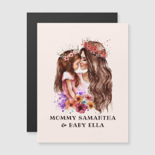 Acuarela Mamá e Hija (5)