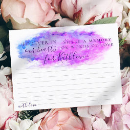 Acuarela mínima Compartir una tarjeta de asistenci