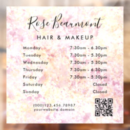 Acuarela moderna - Vinilo adhesivo para ventana de