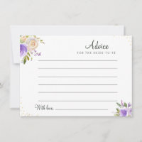 acuarela morado consejo floral