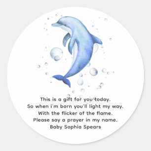 Acuarela náutica - etiqueta de la vela de oración