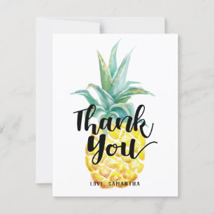 Acuarela Piña Plana Gracias