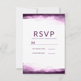 Acuarela Púrpura de Boysenberry Chic Moderno RSVP