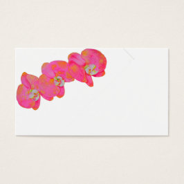 acuarela rosa Pintura de orquídeas