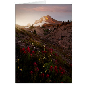 Acuarela Sunset de Mountain Valley