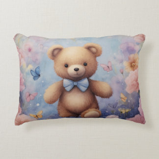 Acuarela Teddy Bear Regalo de almohada regalo botá