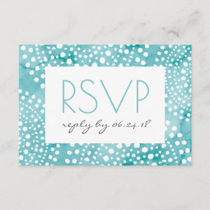 Acuarela turquesa Bali Boho RSVP