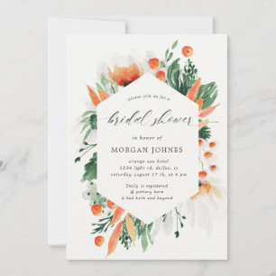 acuarela verano flores silvestres Bridal Shower In