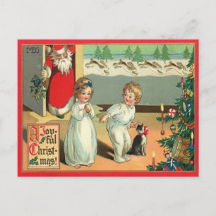 Acuarela Vintage Una Navidad Alegre