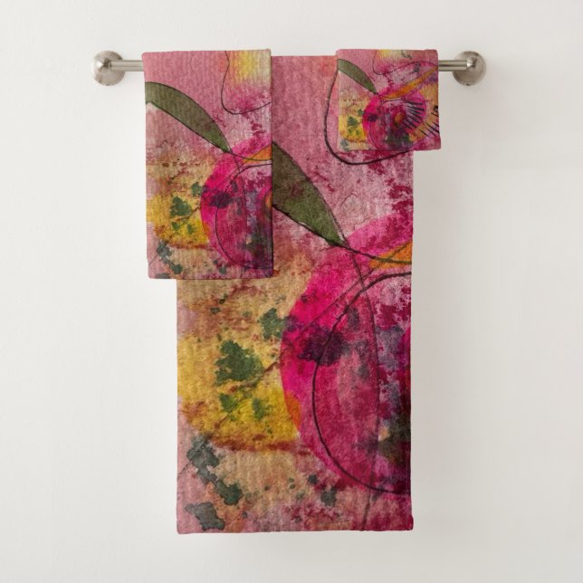 Acuarela Y Tinta Resumen Hermoso Arte De Pintura (In situ)