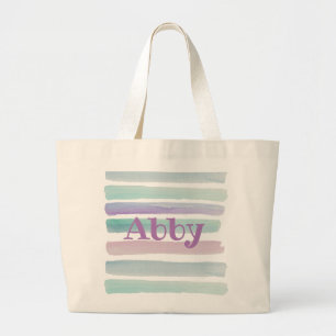 ACUARELAS CON la bolsa de asas grande CONOCIDA