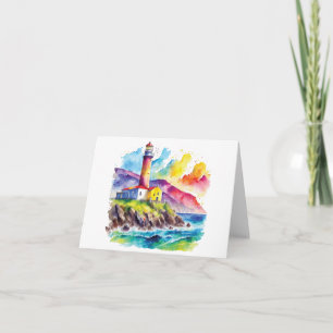 Acuarelas de Sicilia - Notecard Paese 2