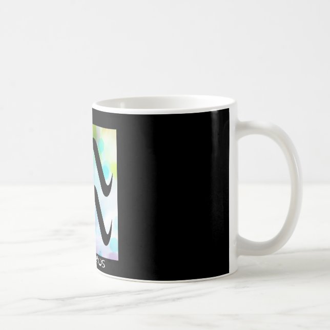 "ACUARIO" 11 onzas. TAZA DE CAFÉ DEL CAMPANERO (Derecha)