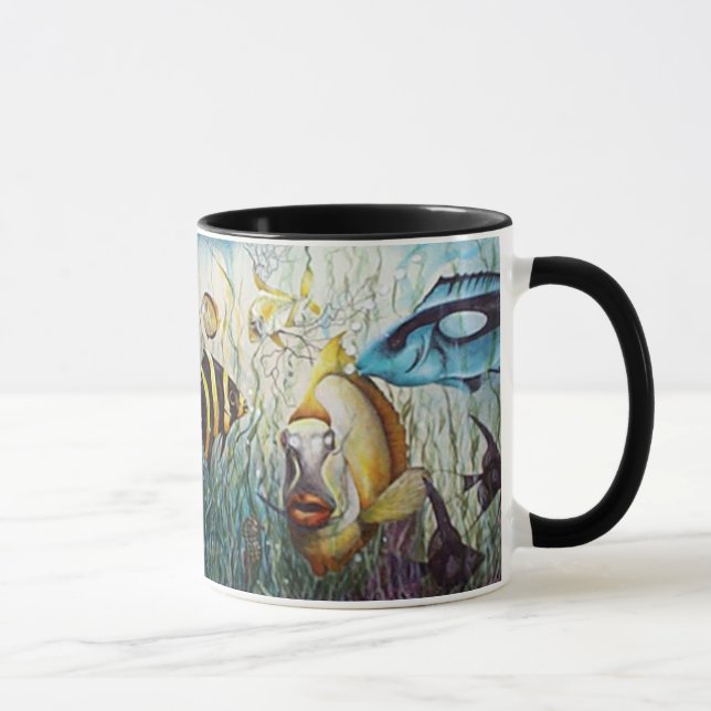 Acuario, taza (Derecha)