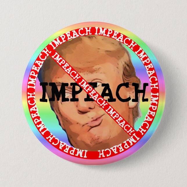 Acuse el botón de Donald Trump (Anverso)