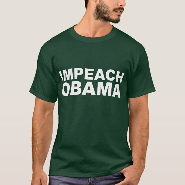 ACUSE la camiseta de OBAMA (Anverso)