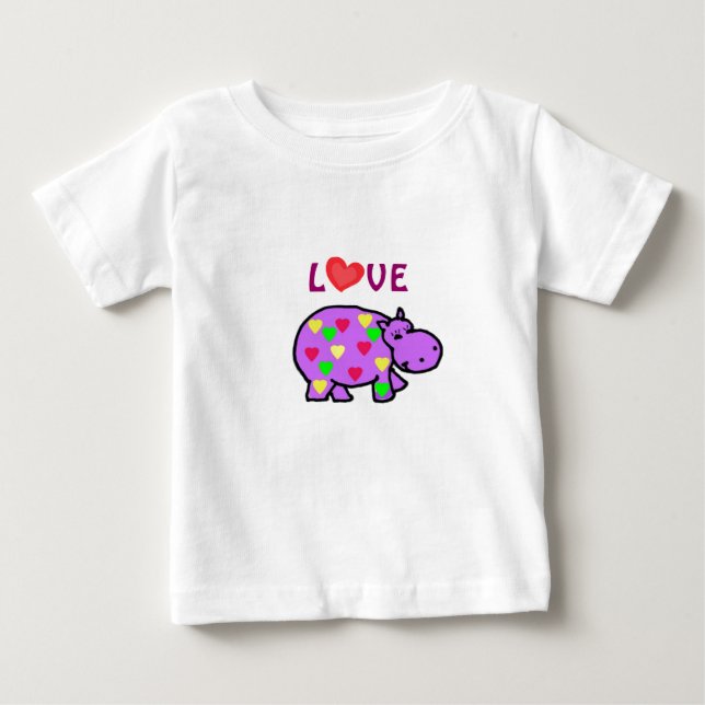 AD- Camisa de amor de Hippo púrpura (Anverso)