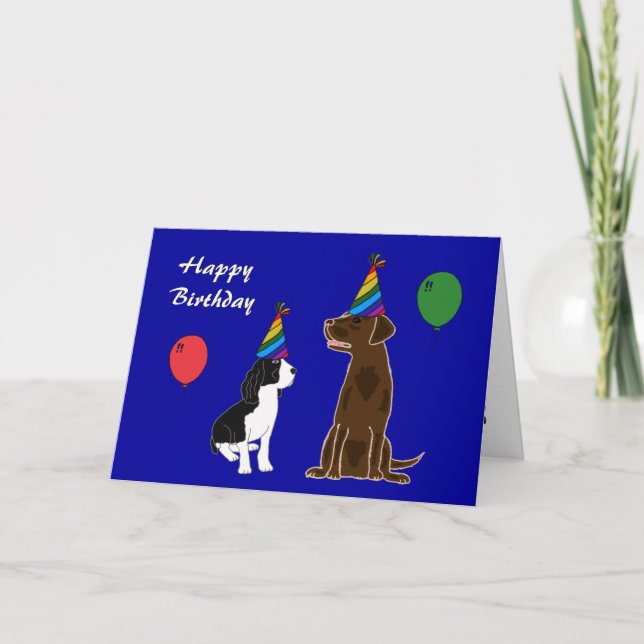AD- Tarjeta de pagina de cumpleaños feliz (Anverso)