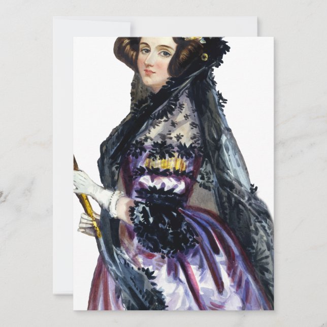 ada condesa de lovelace (Anverso)
