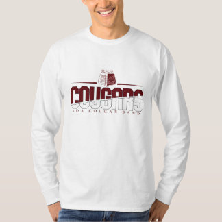 Ada Cougar Banda Camiseta de manga larga Blanco