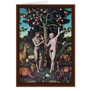 Adam Y Eve De Cranach D. ... Lucas (mejor calidad)