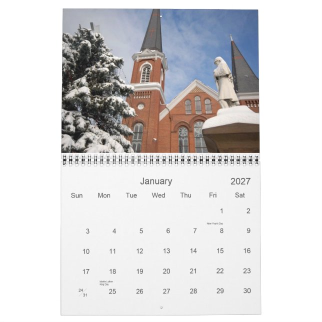 Adams del norte, calendario de las MAMÁES 2013 (Jan 2027)