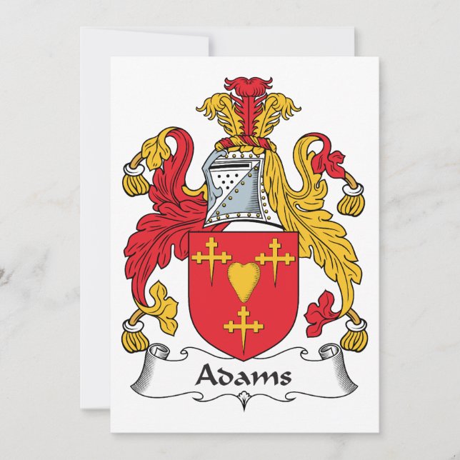 Adams Family Crest (Anverso)