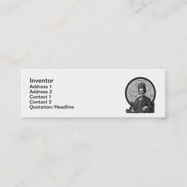 adapta la tarjeta de visita (Anverso)