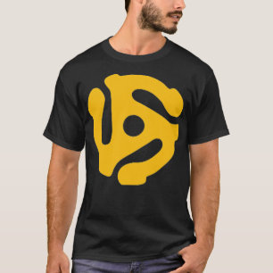 Adaptador de registro de 45 RPM camiseta clásica