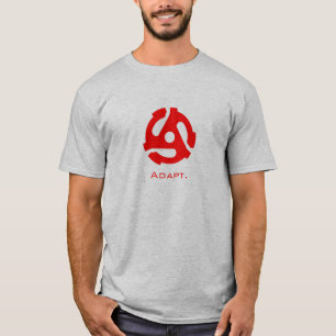 Adapte la camiseta - rojo