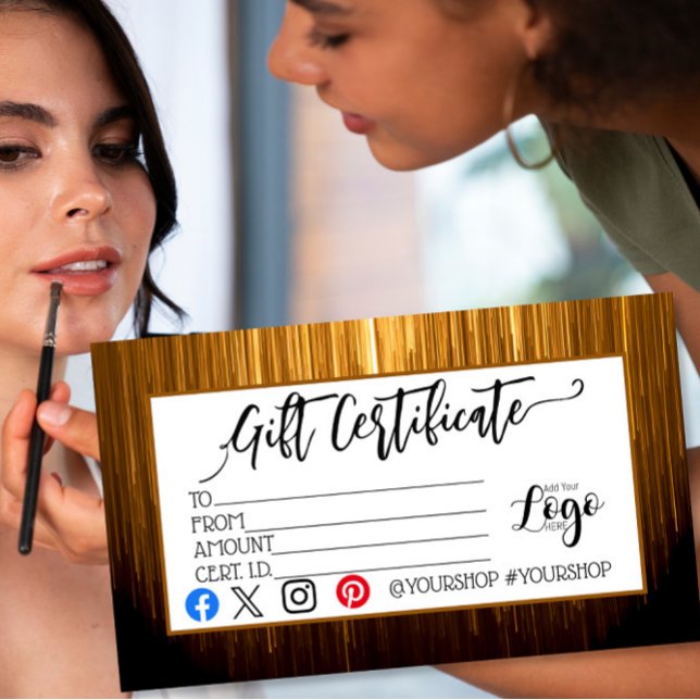 ADD YOUR LOGO Marketing de certificado de regalo d (Subido por el creador)