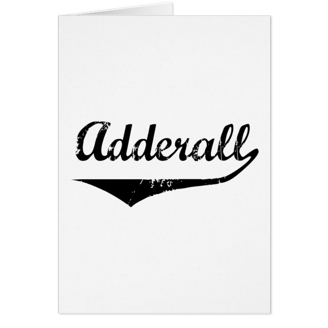 Adderall (Frente)