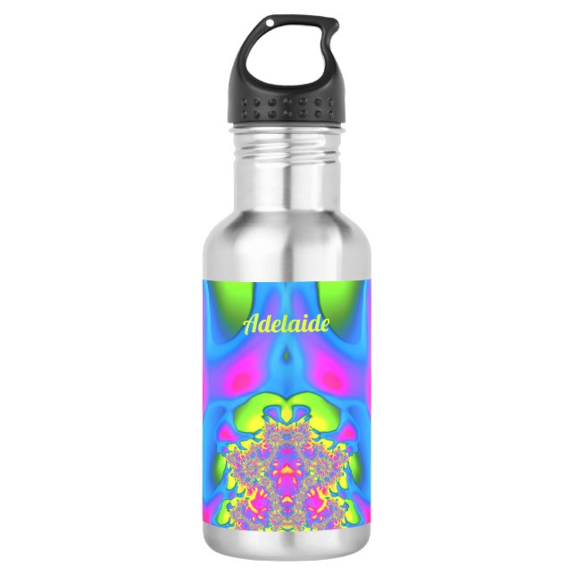 ADELAIDE ~ Botella de Agua Colores Pastel Lindos (Anverso)