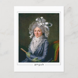 Adélaïde Labille-Guiard #1 - Postal Bella Artes