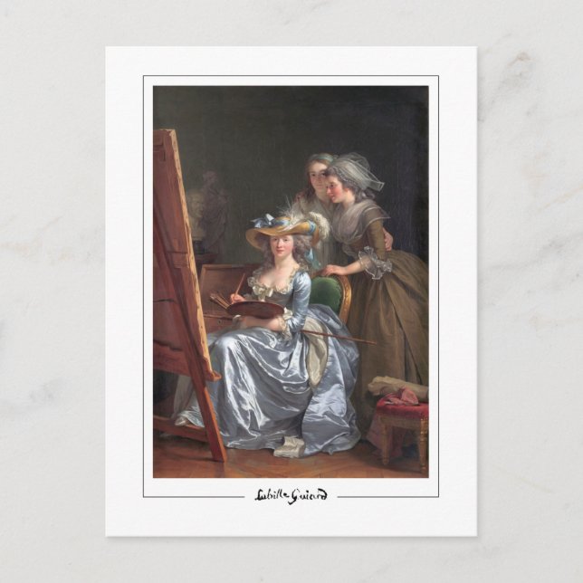 Adélaïde Labille-Guiard #2 - Tarjeta postal de art (Anverso)