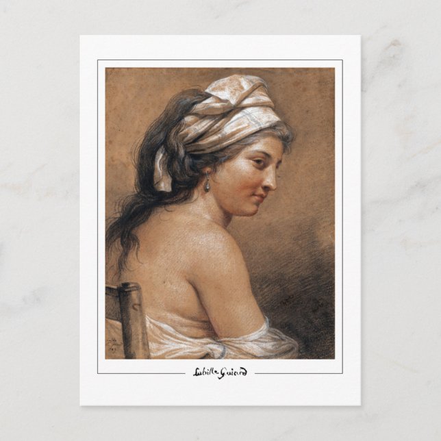 Adélaïde Labille-Guiard #3 - Postal Bella Artes (Anverso)