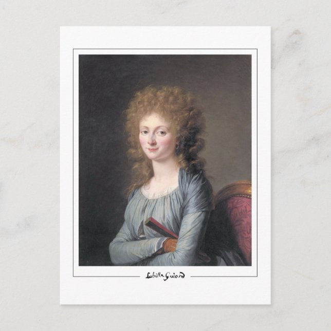 Adélaïde Labille-Guiard #6 - Tarjeta postal de art (Anverso)
