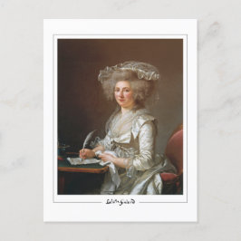 Adélaïde Labille-Guiard #8 - Postal Bella Artes