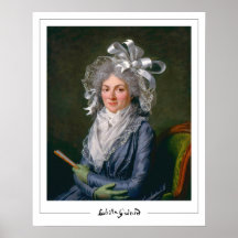 Adélaïde Labille-Guiard Poster de arte Zedign #1