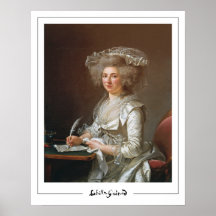 Adélaïde Labille-Guiard Poster de arte Zedign #8