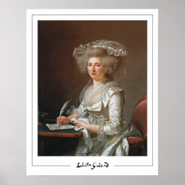 Adélaïde Labille-Guiard Poster de arte Zedign #8