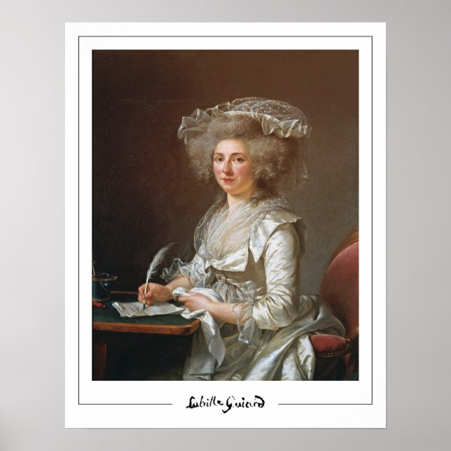 Adélaïde Labille-Guiard Poster de arte Zedign #8 (Frente)