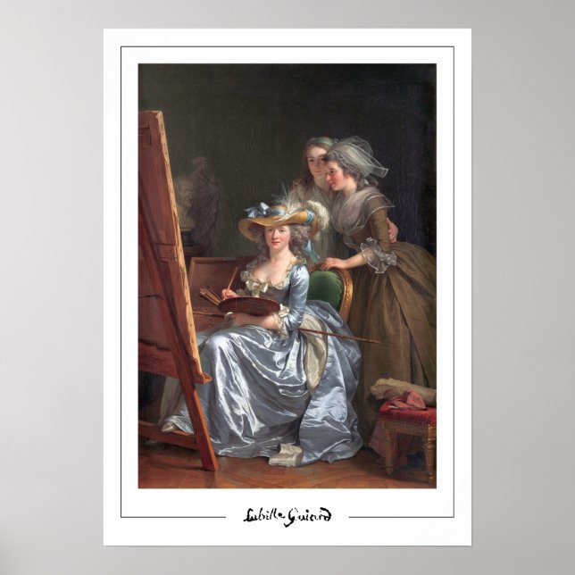 Adélaïde Labille-Guiard Zedign Poster de arte #2 (Frente)