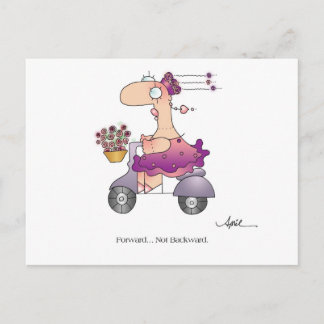 ADELANTE! Postal de April McCallum