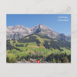 Adelboden, postal de Suiza