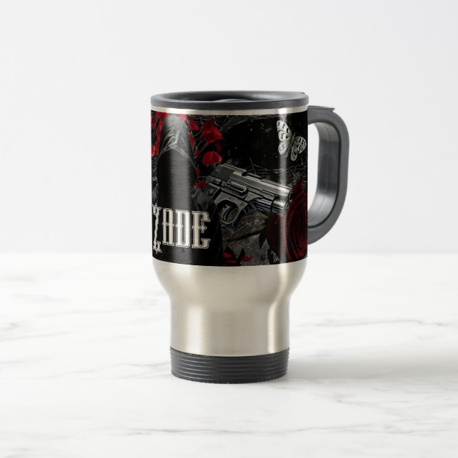 Adeline personalizada de 15 onzas de taza de café (Anverso derecho)